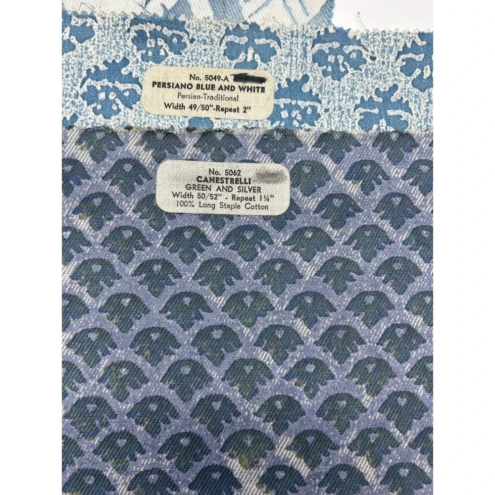 Vtg Six Rare FORTUNY Sample Pieces - Stunning Hard to Find Patterns & Colors